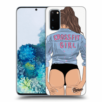 Picasee ULTIMATE CASE pentru Samsung Galaxy S20 G980F - Crossfit girl - nickynellow