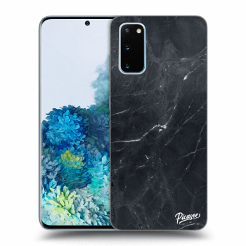 Husă pentru Samsung Galaxy S20 G980F - Black marble