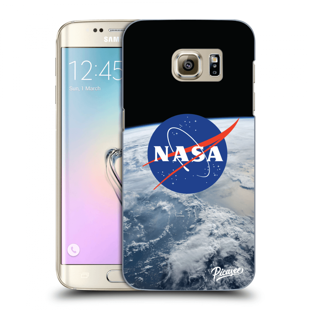 Picasee husă transparentă din silicon pentru Samsung Galaxy S7 Edge G935F - Nasa Earth