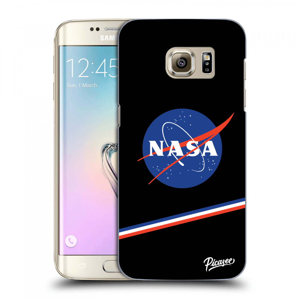Picasee husă transparentă din silicon pentru Samsung Galaxy S7 Edge G935F - NASA Original