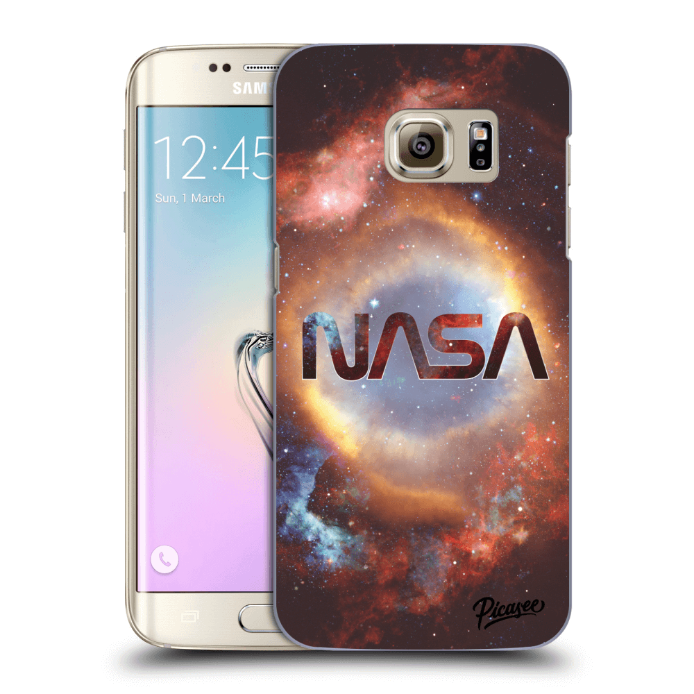Picasee husă transparentă din silicon pentru Samsung Galaxy S7 Edge G935F - Nebula