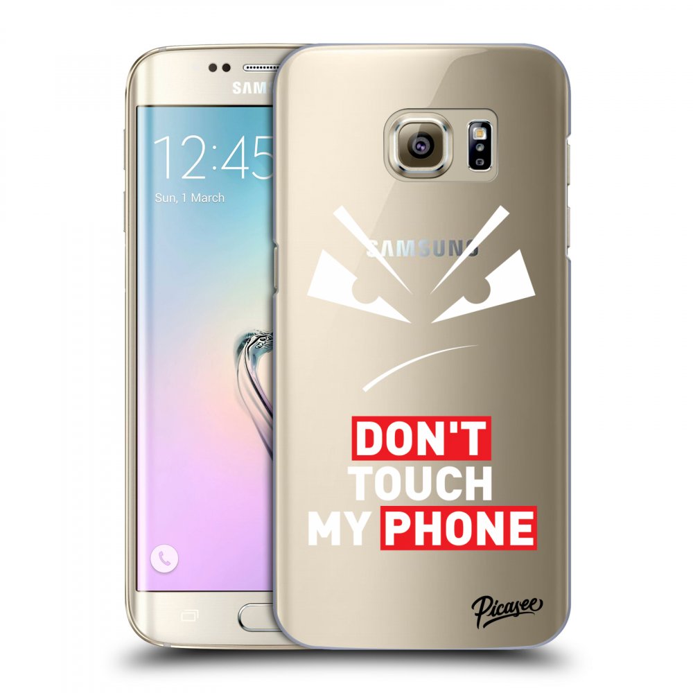 Picasee husă transparentă din silicon pentru Samsung Galaxy S7 Edge G935F - Evil Eye - Transparent