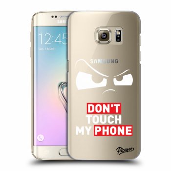 Picasee husă transparentă din silicon pentru Samsung Galaxy S7 Edge G935F - Cloudy Eye - Transparent