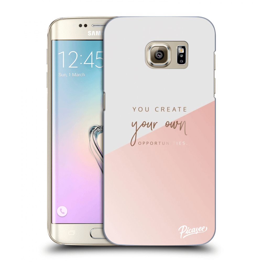 Picasee husă transparentă din silicon pentru Samsung Galaxy S7 Edge G935F - You create your own opportunities