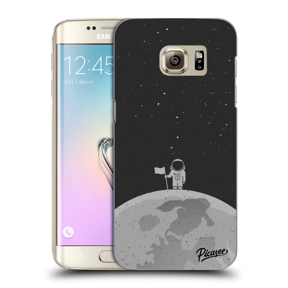 Picasee husă transparentă din silicon pentru Samsung Galaxy S7 Edge G935F - Astronaut