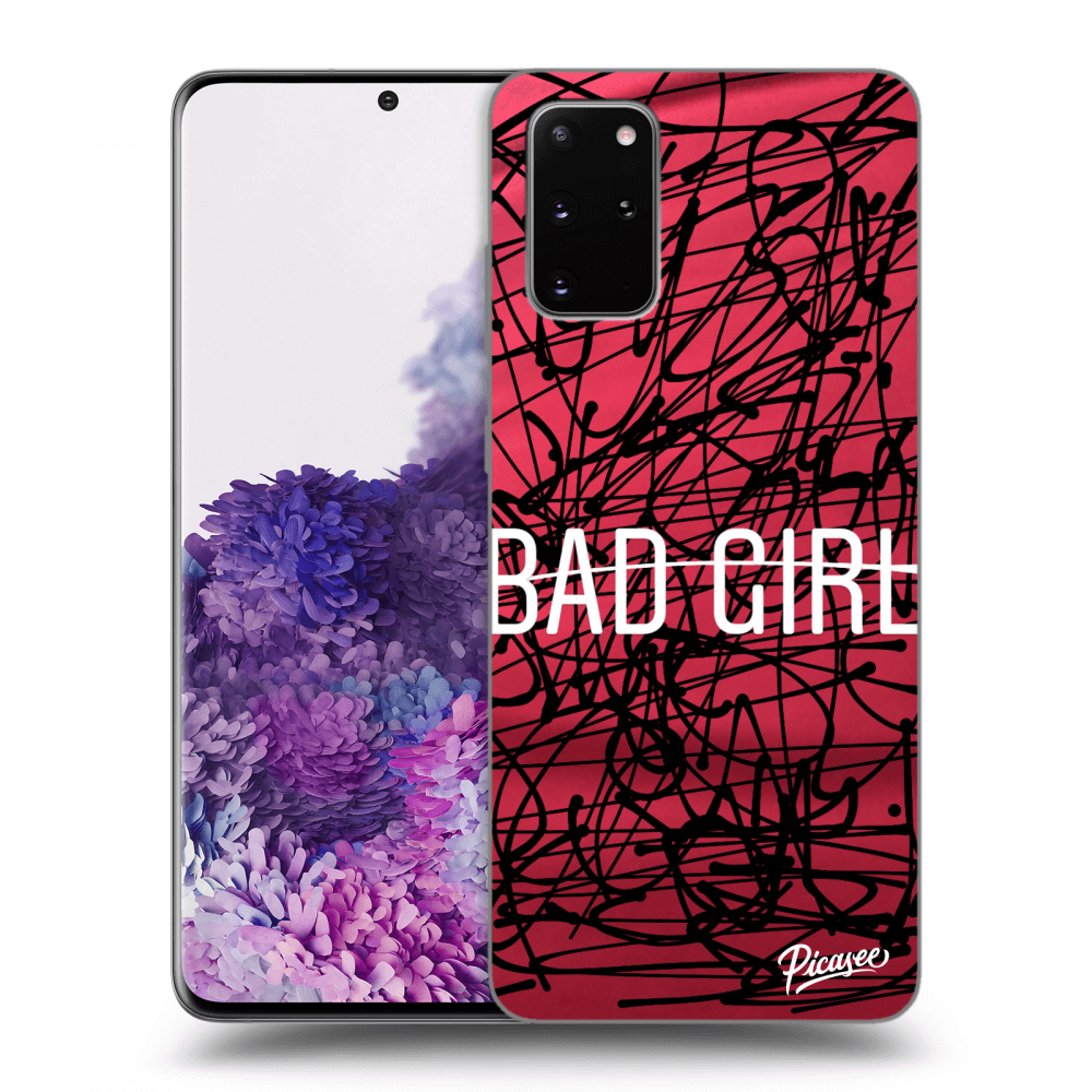 Picasee husă neagră din silicon pentru Samsung Galaxy S20+ G985F - Bad girl