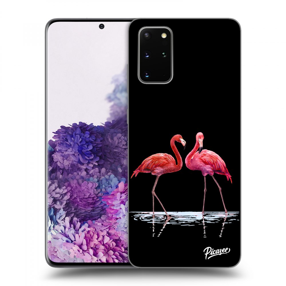 Picasee ULTIMATE CASE pentru Samsung Galaxy S20+ G985F - Flamingos couple