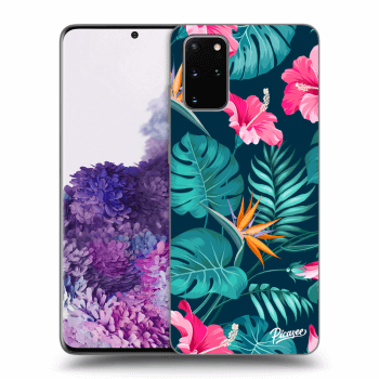 Husă pentru Samsung Galaxy S20+ G985F - Pink Monstera