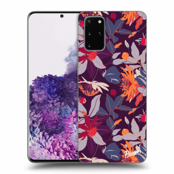 Picasee ULTIMATE CASE pentru Samsung Galaxy S20+ G985F - Purple Leaf