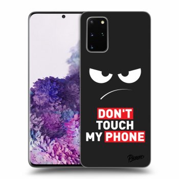 Husă pentru Samsung Galaxy S20+ G985F - Angry Eyes - Transparent