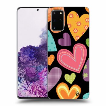 Husă pentru Samsung Galaxy S20+ G985F - Colored heart