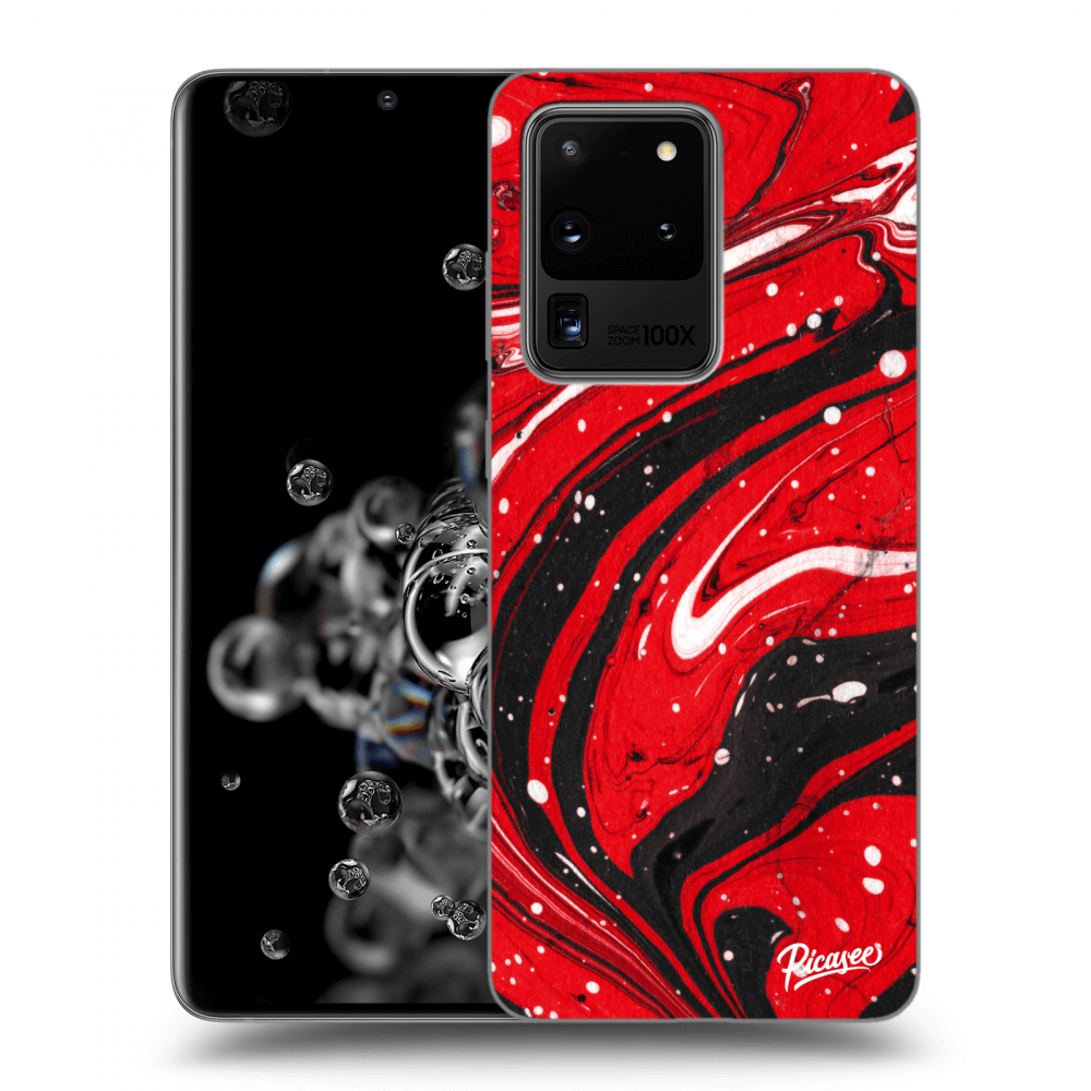 Picasee ULTIMATE CASE pentru Samsung Galaxy S20 Ultra 5G G988F - Red black