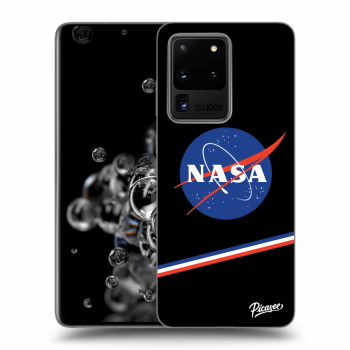 Picasee husă neagră din silicon pentru Samsung Galaxy S20 Ultra 5G G988F - NASA Original