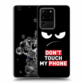 Husă pentru Samsung Galaxy S20 Ultra 5G G988F - Angry Eyes - Transparent