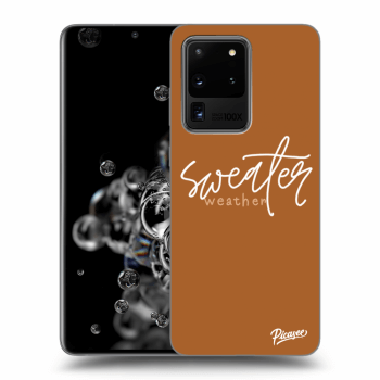 Husă pentru Samsung Galaxy S20 Ultra 5G G988F - Sweater weather