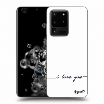 Husă pentru Samsung Galaxy S20 Ultra 5G G988F - I love you