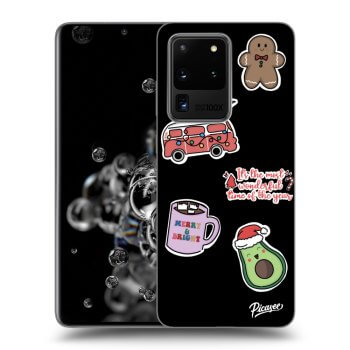 Husă pentru Samsung Galaxy S20 Ultra 5G G988F - Christmas Stickers