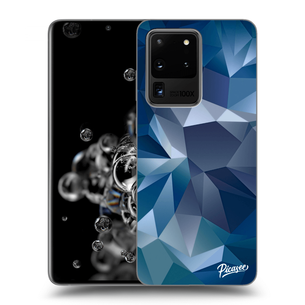 Picasee husă neagră din silicon pentru Samsung Galaxy S20 Ultra 5G G988F - Wallpaper