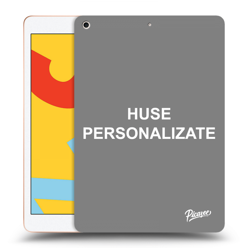 Picasee husă transparentă din silicon pentru Apple iPad 10.2" 2019 (7. gen) - Huse personalizate