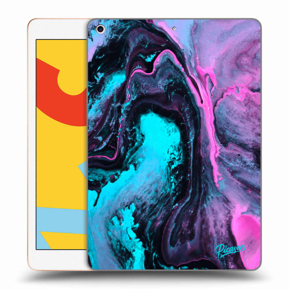 Picasee husă neagră din silicon pentru Apple iPad 10.2" 2019 (7. gen) - Lean 2
