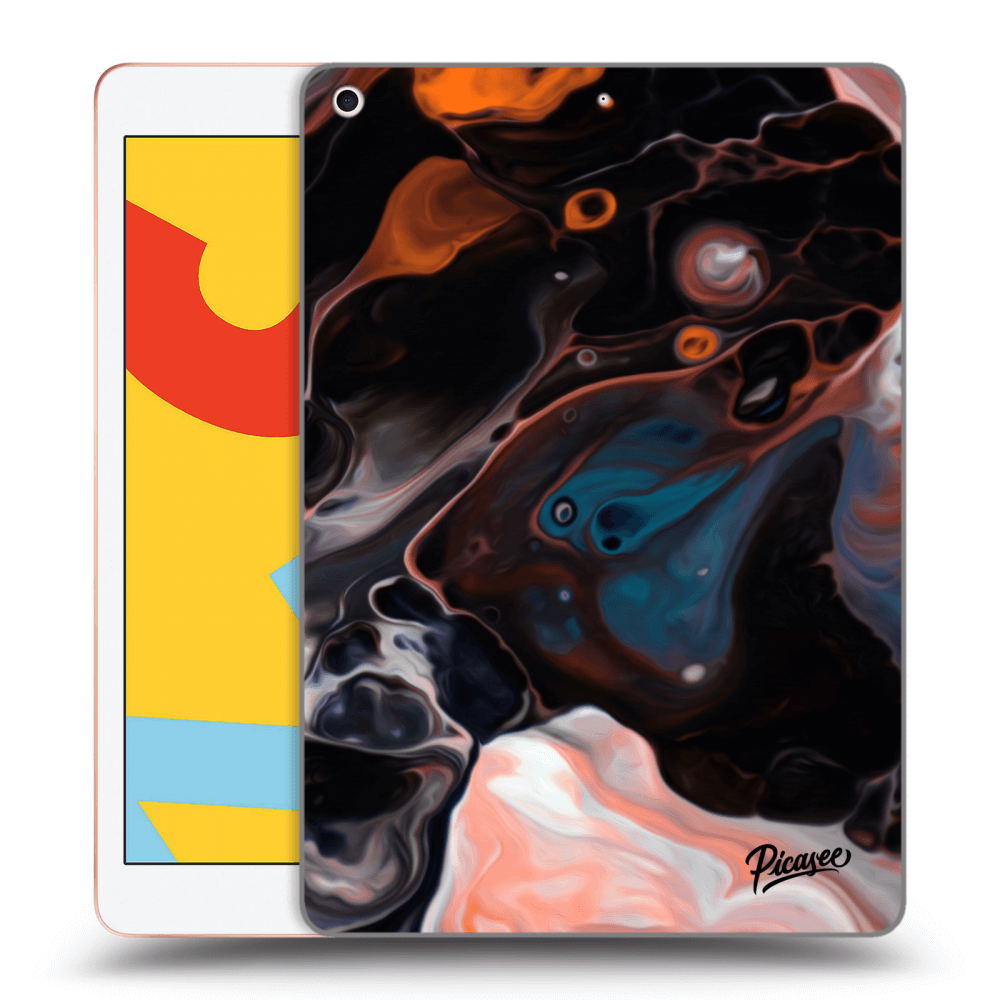 Picasee husă neagră din silicon pentru Apple iPad 10.2" 2019 (7. gen) - Cream