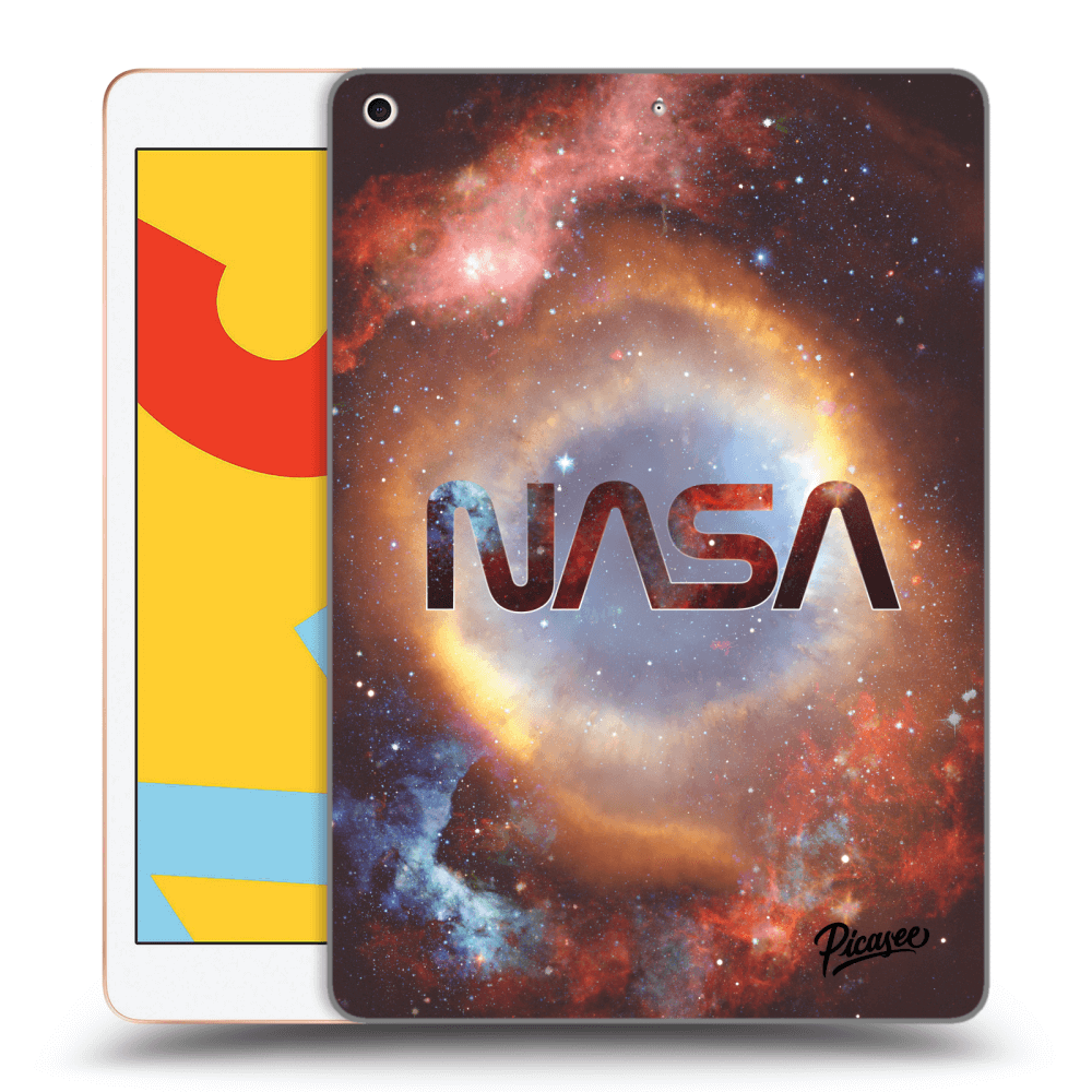 Picasee husă neagră din silicon pentru Apple iPad 10.2" 2019 (7. gen) - Nebula