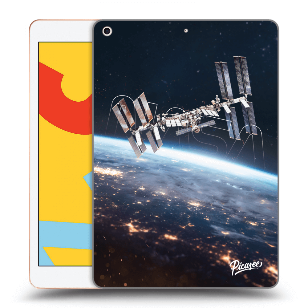 Picasee husă transparentă din silicon pentru Apple iPad 10.2" 2019 (7. gen) - Station
