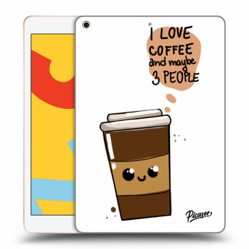 Husă pentru Apple iPad 10.2" 2019 (7. gen) - Cute coffee