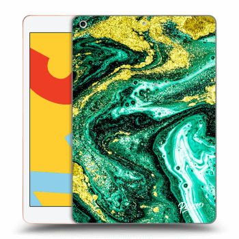 Husă pentru Apple iPad 10.2" 2019 (7. gen) - Green Gold