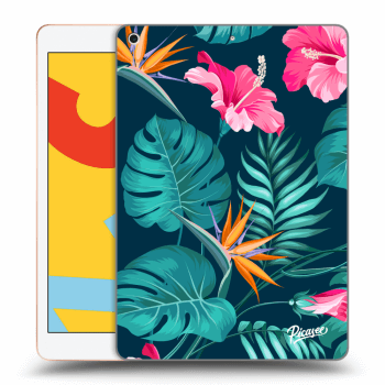 Husă pentru Apple iPad 10.2" 2019 (7. gen) - Pink Monstera