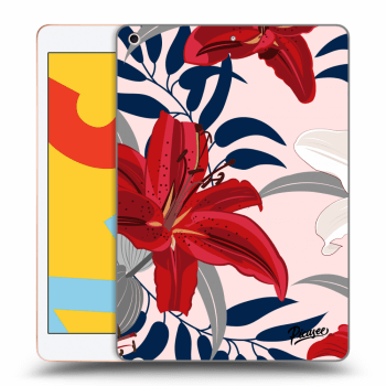Husă pentru Apple iPad 10.2" 2019 (7. gen) - Red Lily