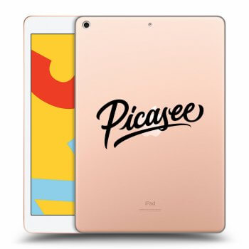 Picasee husă transparentă din silicon pentru Apple iPad 10.2" 2019 (7. gen) - Picasee - black
