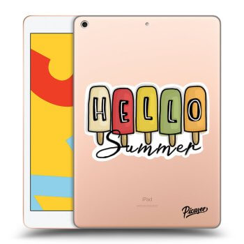 Picasee husă transparentă din silicon pentru Apple iPad 10.2" 2019 (7. gen) - Ice Cream