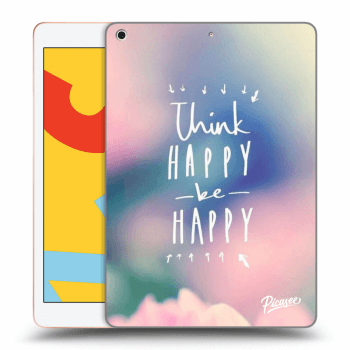 Husă pentru Apple iPad 10.2" 2019 (7. gen) - Think happy be happy