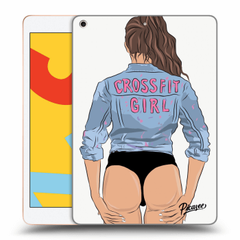 Husă pentru Apple iPad 10.2" 2019 (7. gen) - Crossfit girl - nickynellow