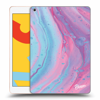 Husă pentru Apple iPad 10.2" 2019 (7. gen) - Pink liquid