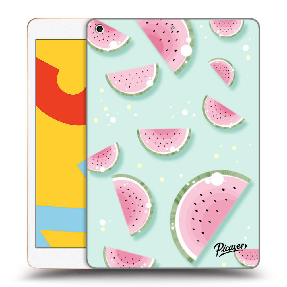Picasee husă transparentă din silicon pentru Apple iPad 10.2" 2019 (7. gen) - Watermelon 2