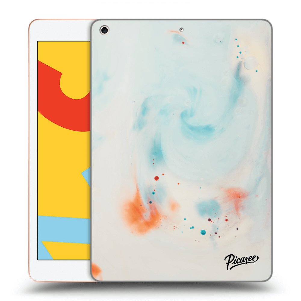 Picasee husă transparentă din silicon pentru Apple iPad 10.2" 2019 (7. gen) - Splash