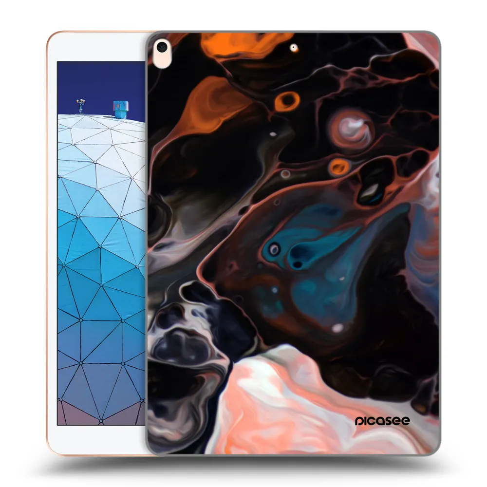 Picasee husă transparentă din silicon pentru Apple iPad Air 10.5" 2019 (3.gen) - Cream