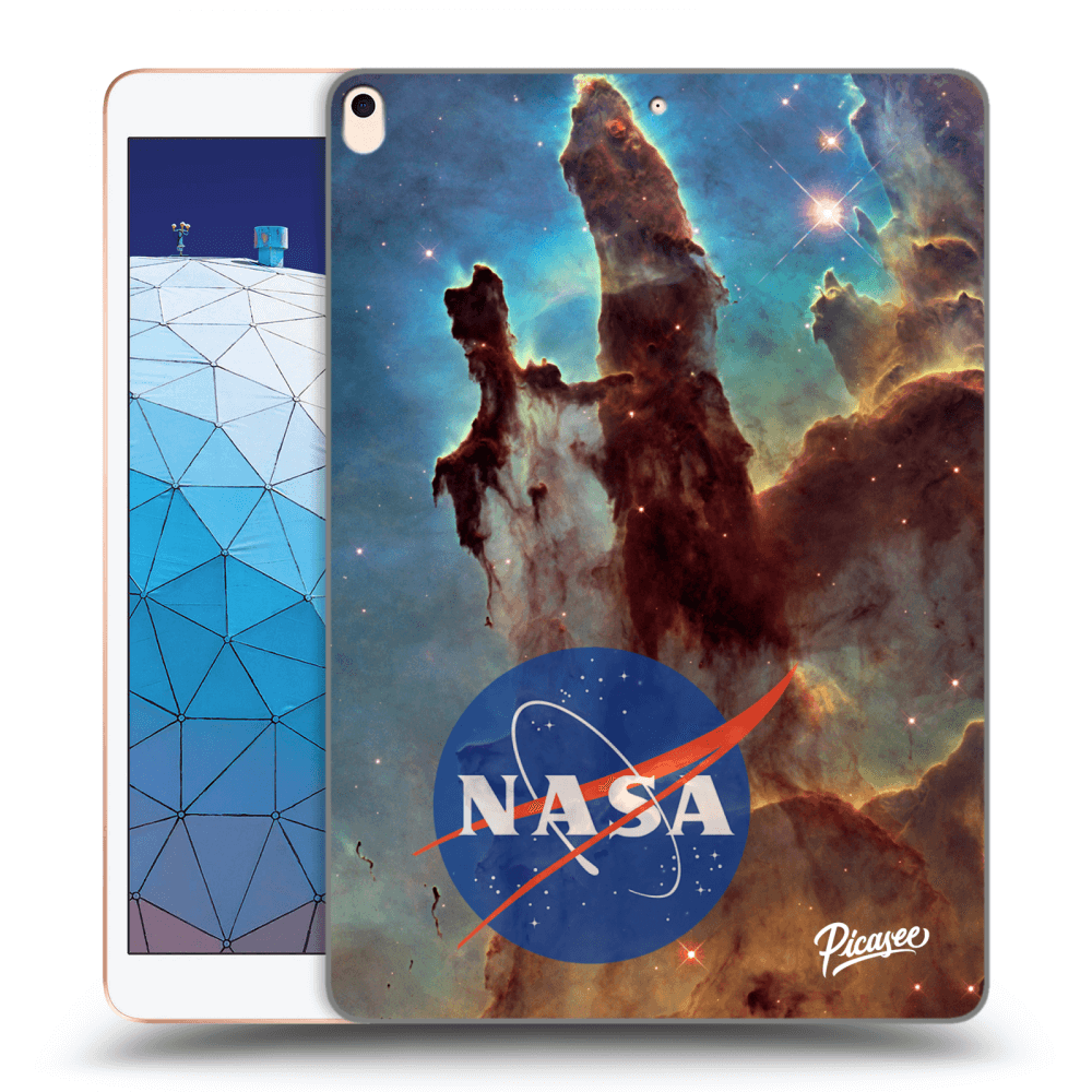 Picasee husă neagră din silicon pentru Apple iPad Air 10.5" 2019 (3.gen) - Eagle Nebula
