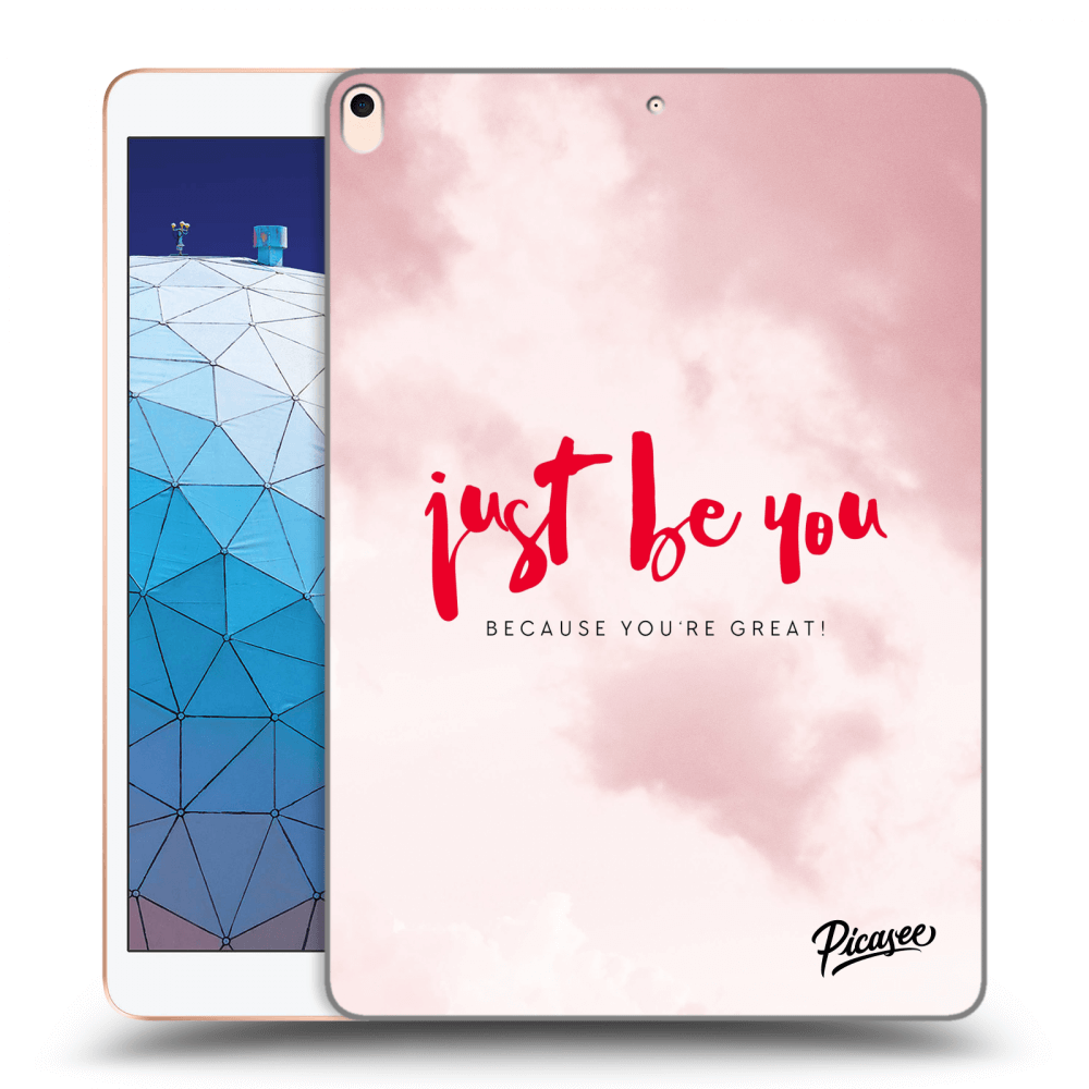 Picasee husă transparentă din silicon pentru Apple iPad Air 10.5" 2019 (3.gen) - Just be you