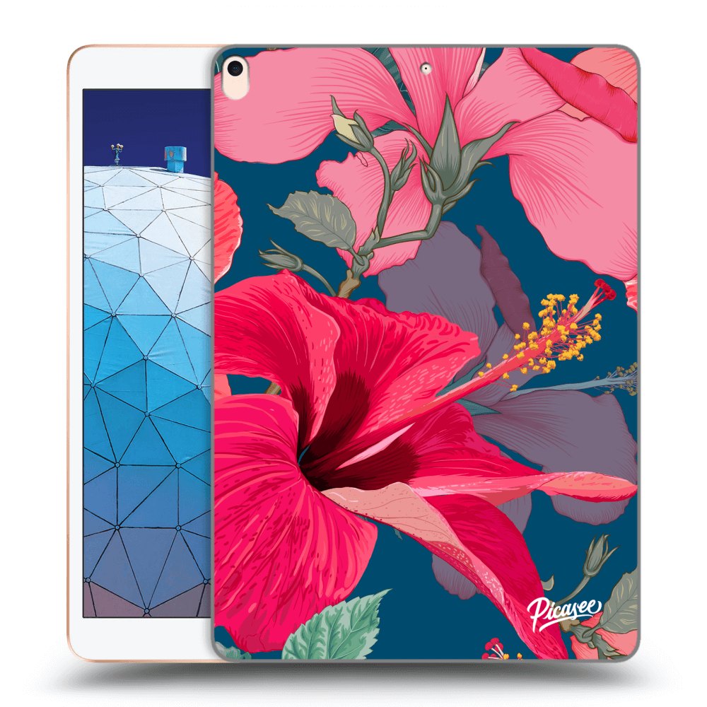 Picasee husă transparentă din silicon pentru Apple iPad Air 10.5" 2019 (3.gen) - Hibiscus