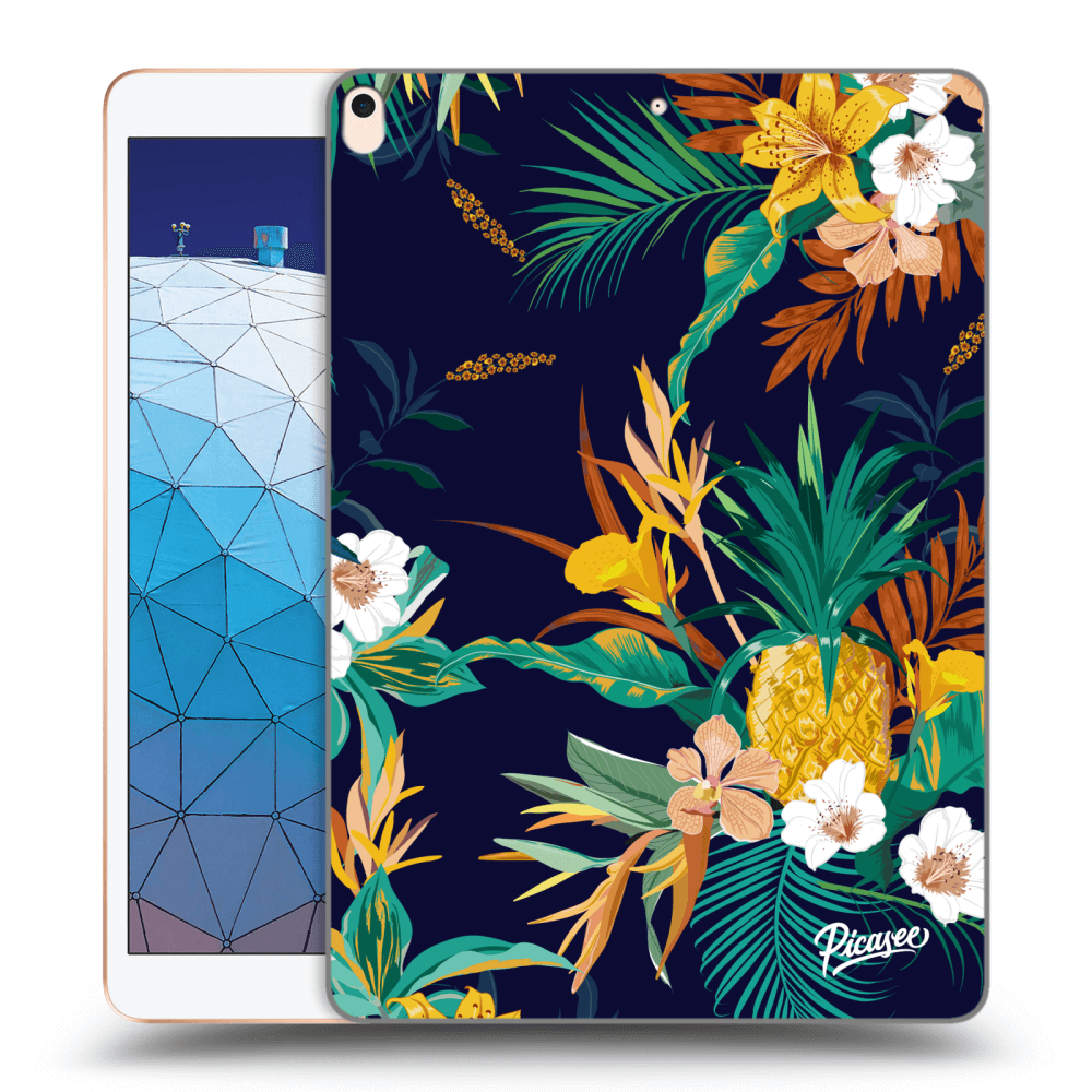 Picasee husă transparentă din silicon pentru Apple iPad Air 10.5" 2019 (3.gen) - Pineapple Color