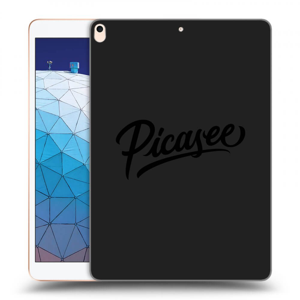 Picasee husă neagră din silicon pentru Apple iPad Air 10.5" 2019 (3.gen) - Picasee - old logo - black