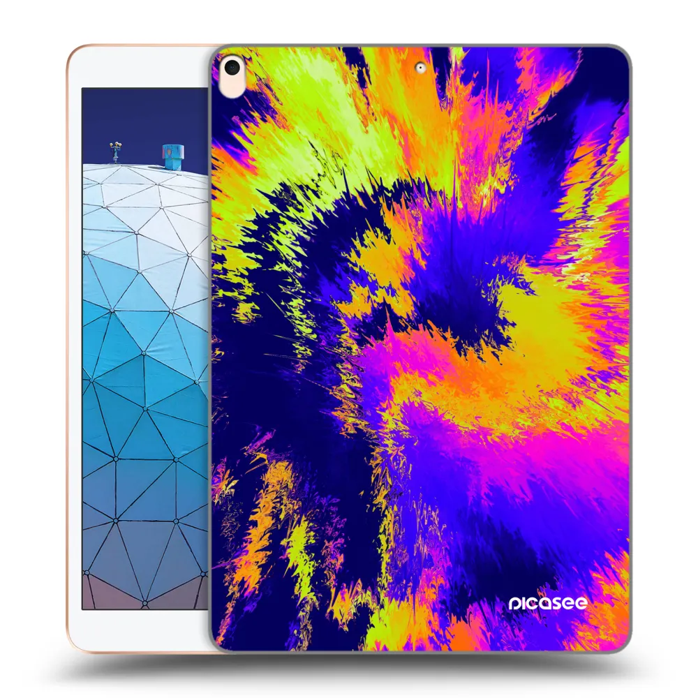 Picasee husă transparentă din silicon pentru Apple iPad Air 10.5" 2019 (3.gen) - Burn