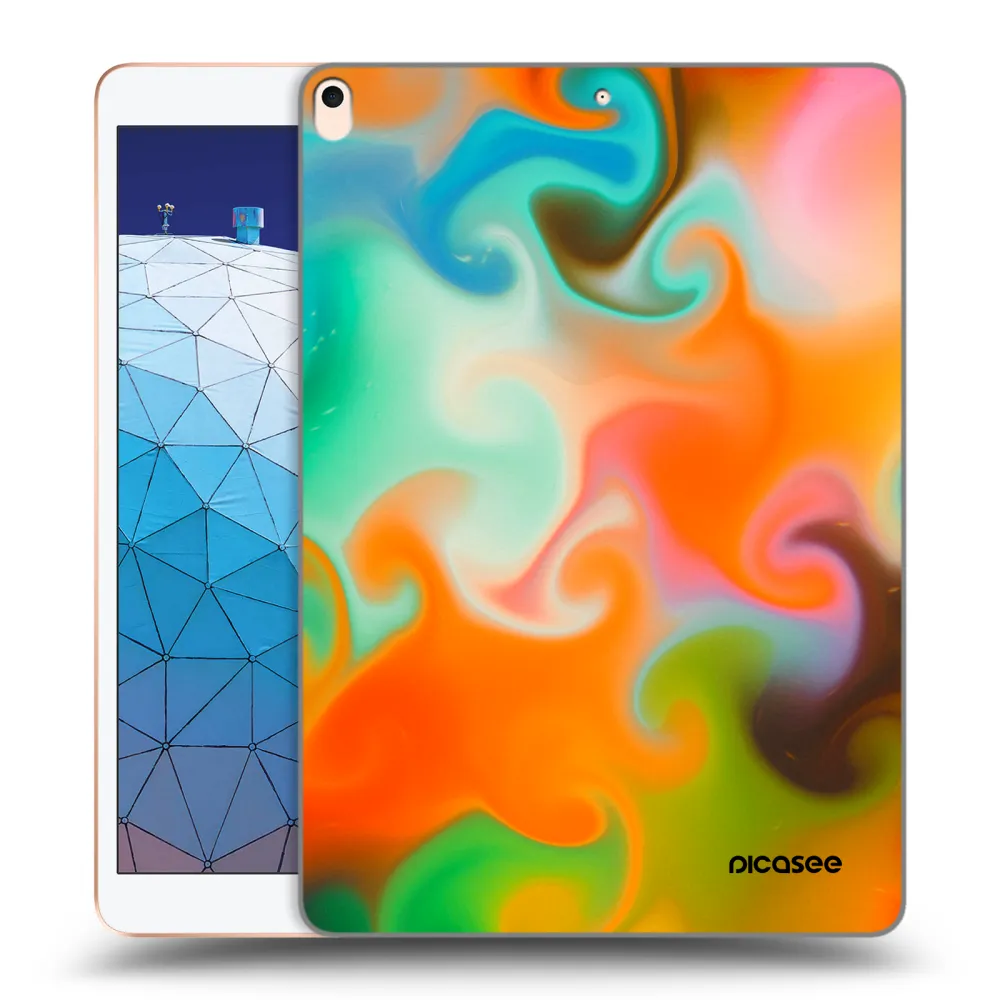 Picasee husă transparentă din silicon pentru Apple iPad Air 10.5" 2019 (3.gen) - Juice