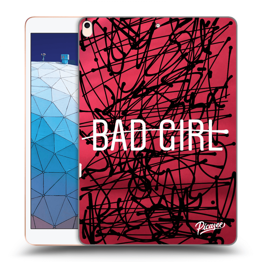 Picasee husă transparentă din silicon pentru Apple iPad Air 10.5" 2019 (3.gen) - Bad girl