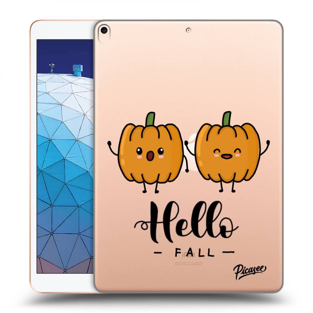 Picasee husă transparentă din silicon pentru Apple iPad Air 10.5" 2019 (3.gen) - Hallo Fall