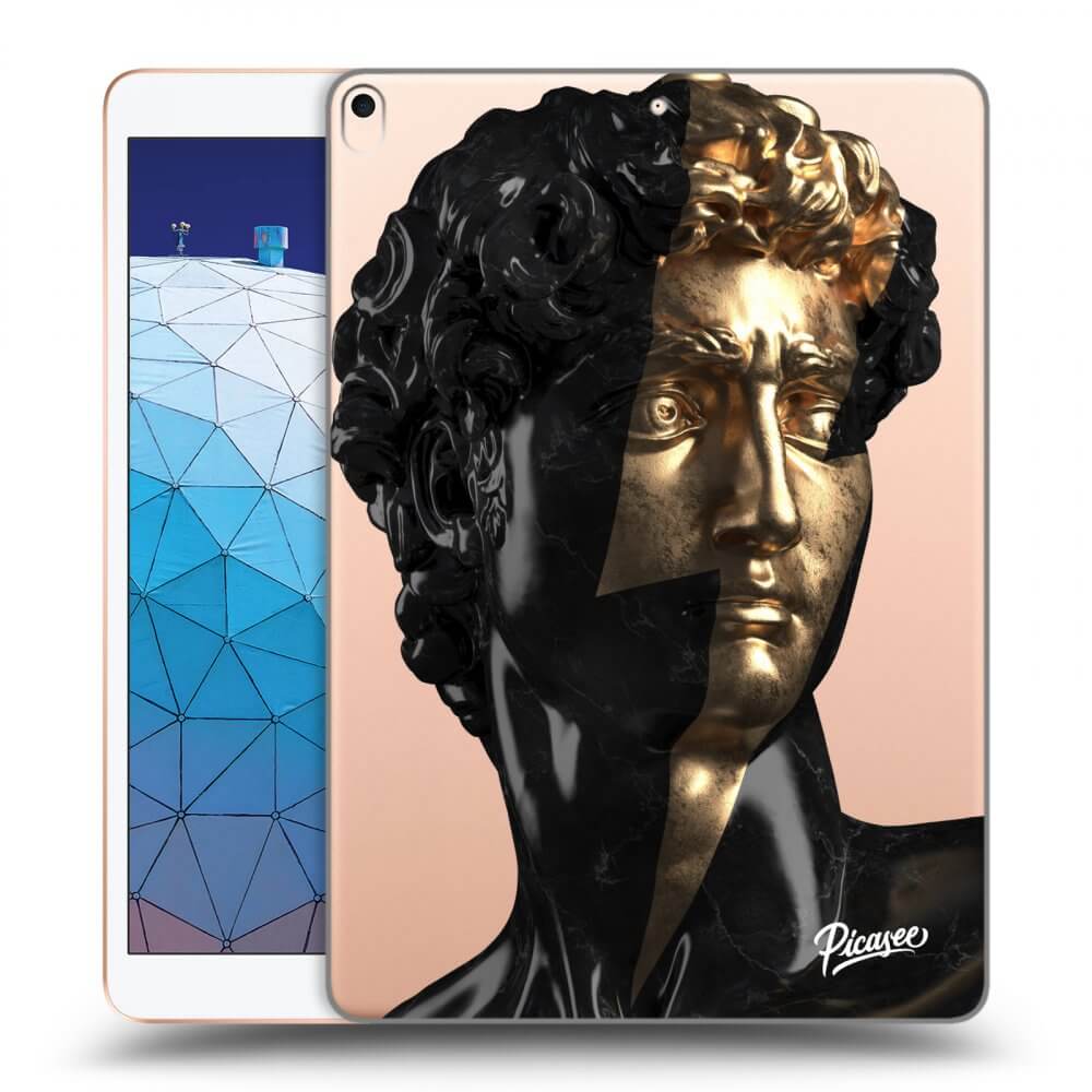 Picasee husă transparentă din silicon pentru Apple iPad Air 10.5" 2019 (3.gen) - Wildfire - Black