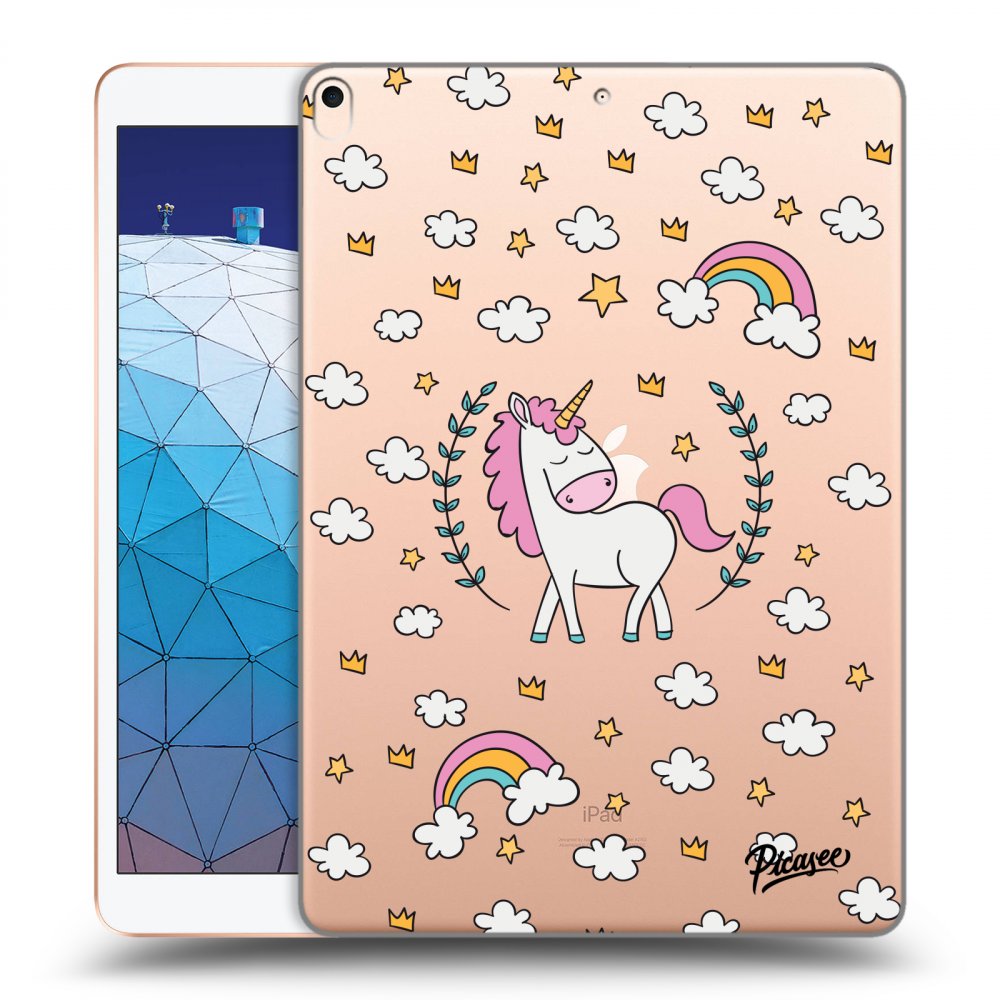 Picasee husă transparentă din silicon pentru Apple iPad Air 10.5" 2019 (3.gen) - Unicorn star heaven